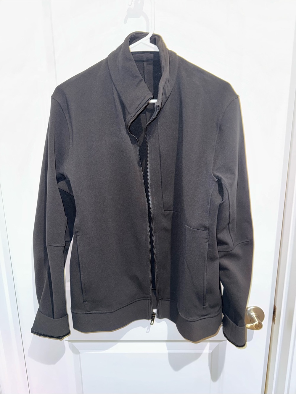 lululemon athletica Black Lightweight Zip-Up Shirt Jacket